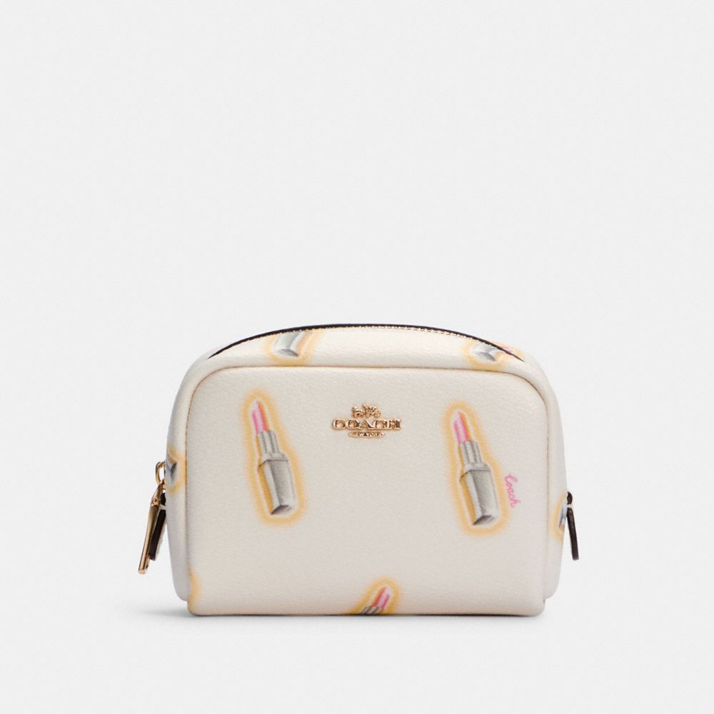 Coach mini cosmetic bag sale