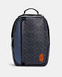 Edge Backpack In Colorblock Signature Canvas