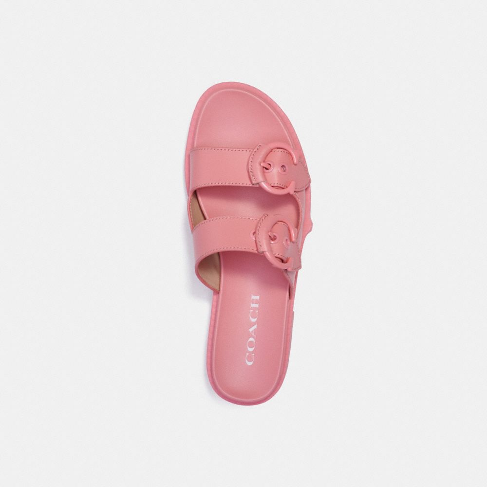 【注目】COACH Piper Sandal サンダル607黒24cm 注目】COACH Piper Sandal サンダル607黒24cm (Coach/シューズ