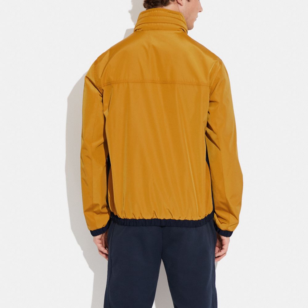 COACH®,Reversible Short Parka,Polyester,Windbreaker,Color Block,Casual,,Scale View