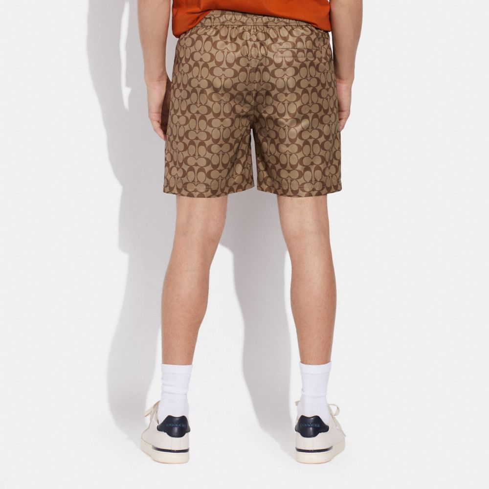 COACH®,Signature Swim Trunks,,Scale View