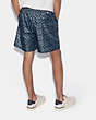 COACH®,SIGNATURE SWIM TRUNKS,n/a,Chambray Signature,Scale View