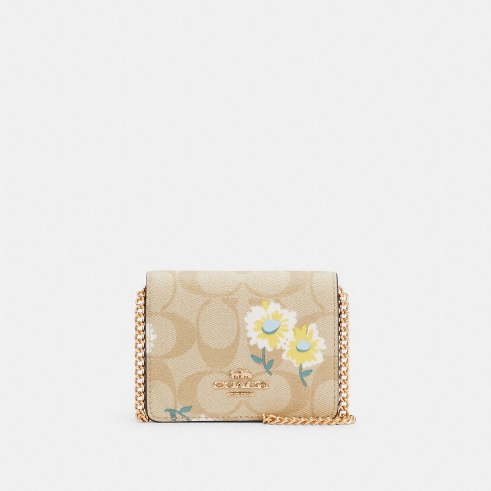 Coach outlet mini online wallet