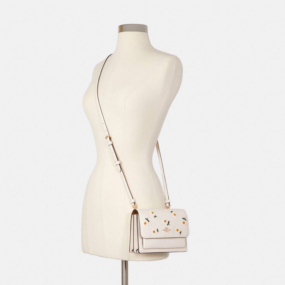 COACH® Outlet | Foldover Belt Bag With Daisy Embroidery