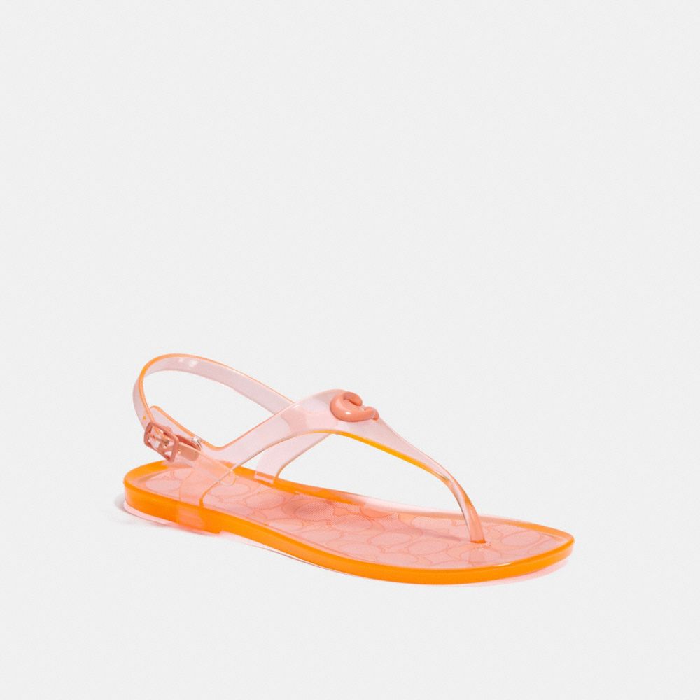 Coach jelly thong store sandals