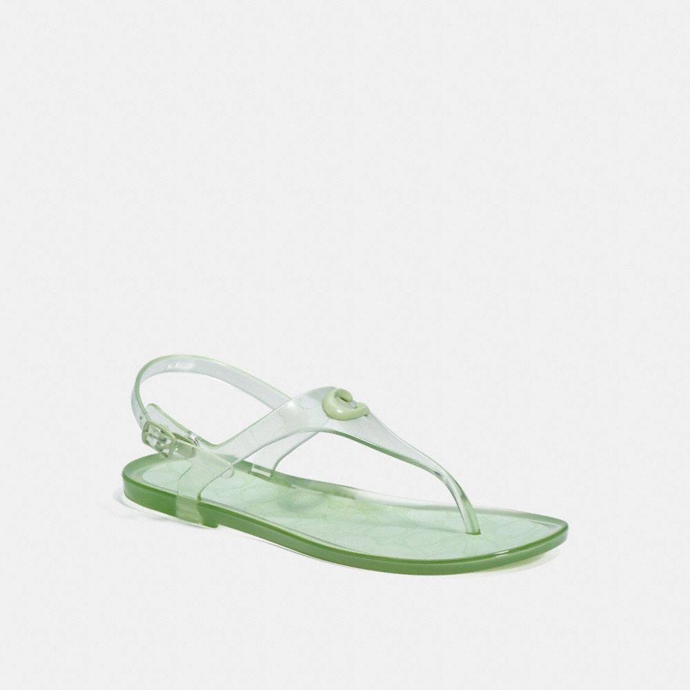 Coach jelly store thong sandals