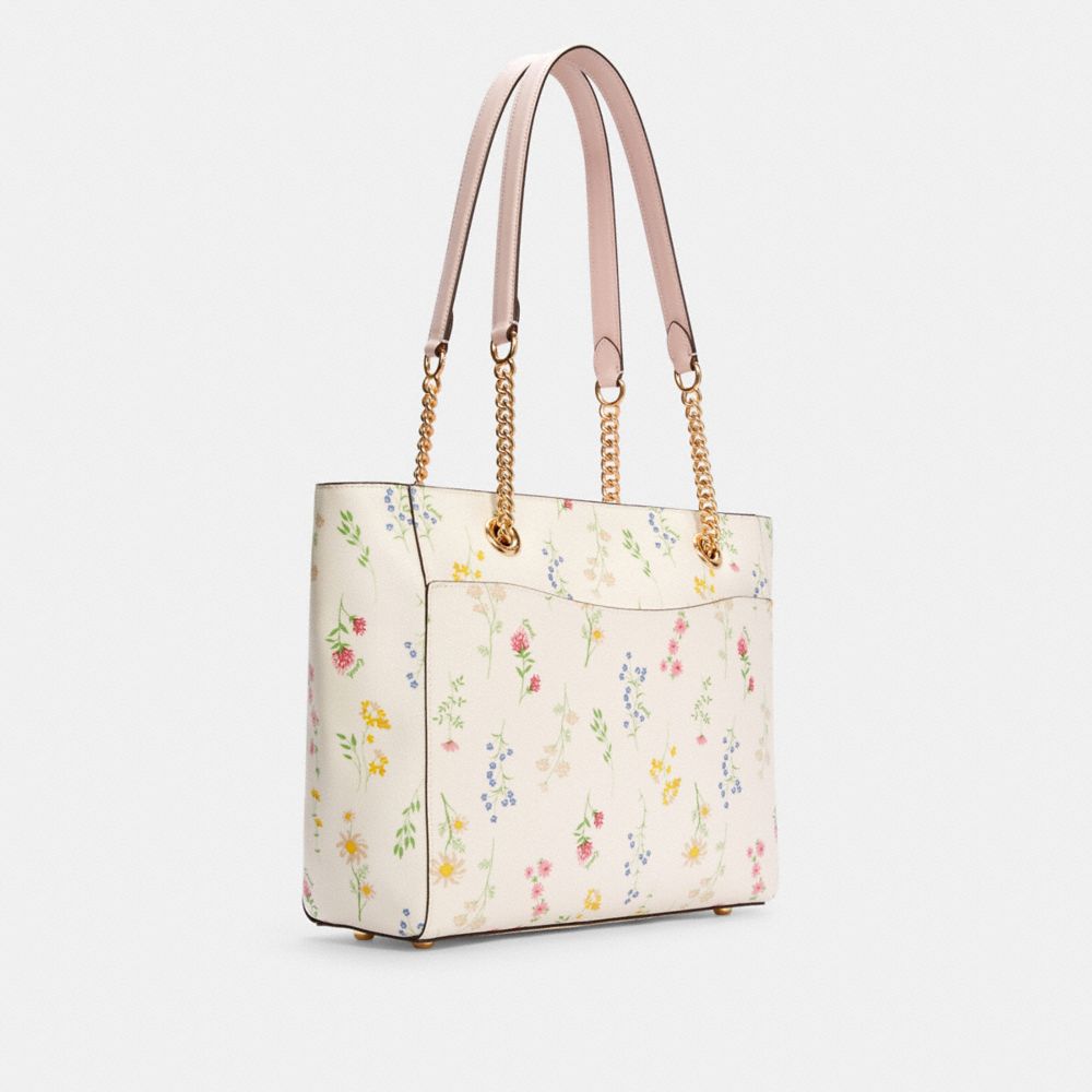 Coach taylor tote with wildflower online print