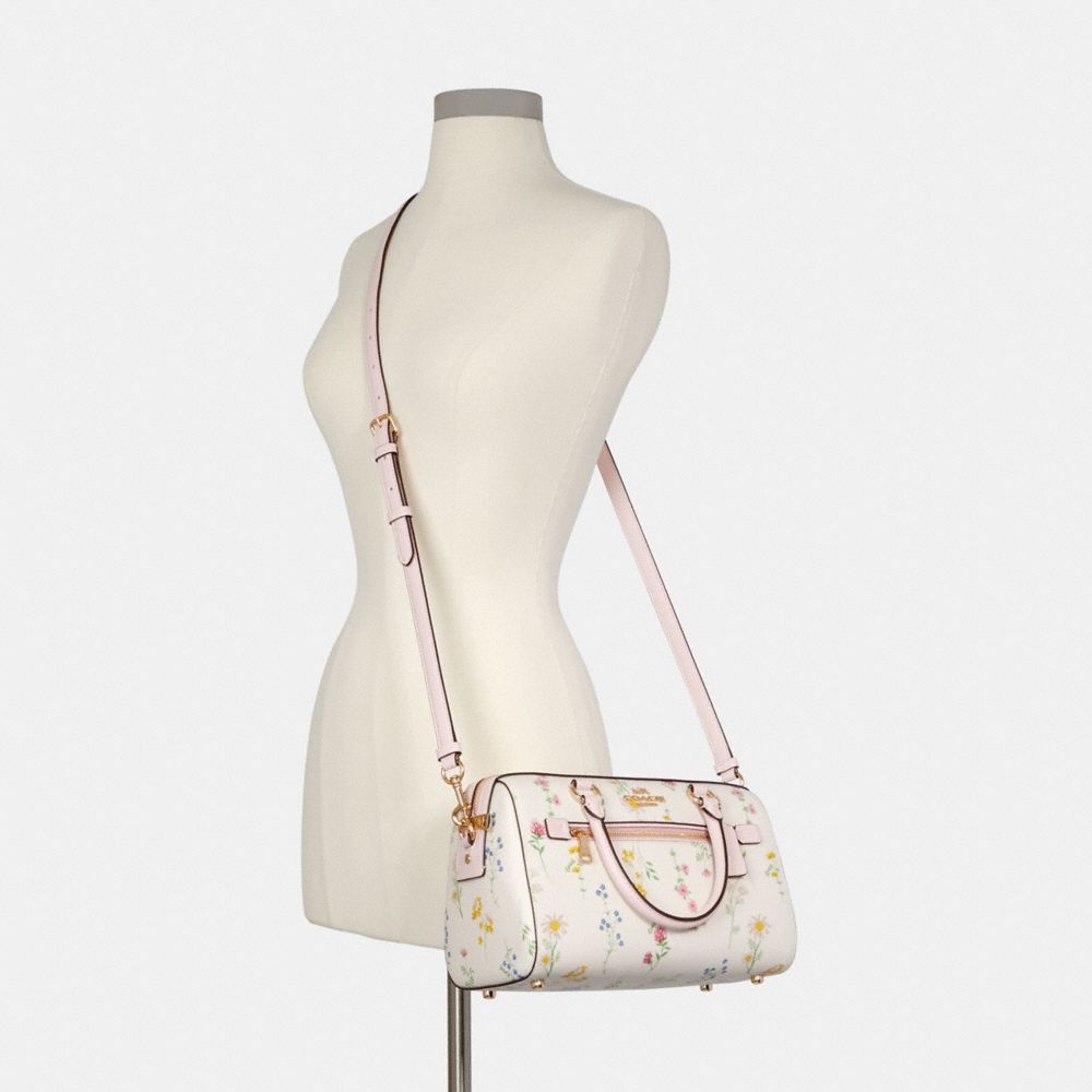 Satchel Rowan avec espace imprimé Fleur sauvage