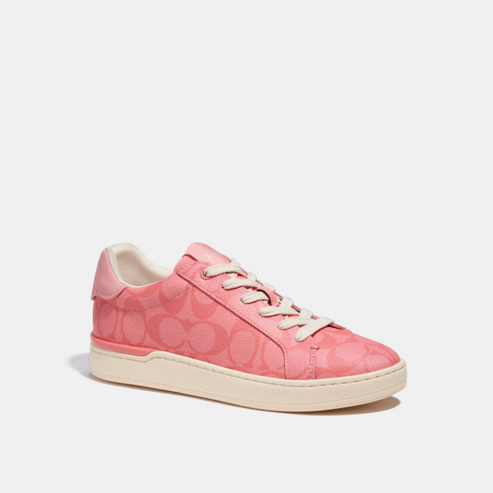 COACH OUTLET®  Clip Low Top Sneaker With Strawberry Print