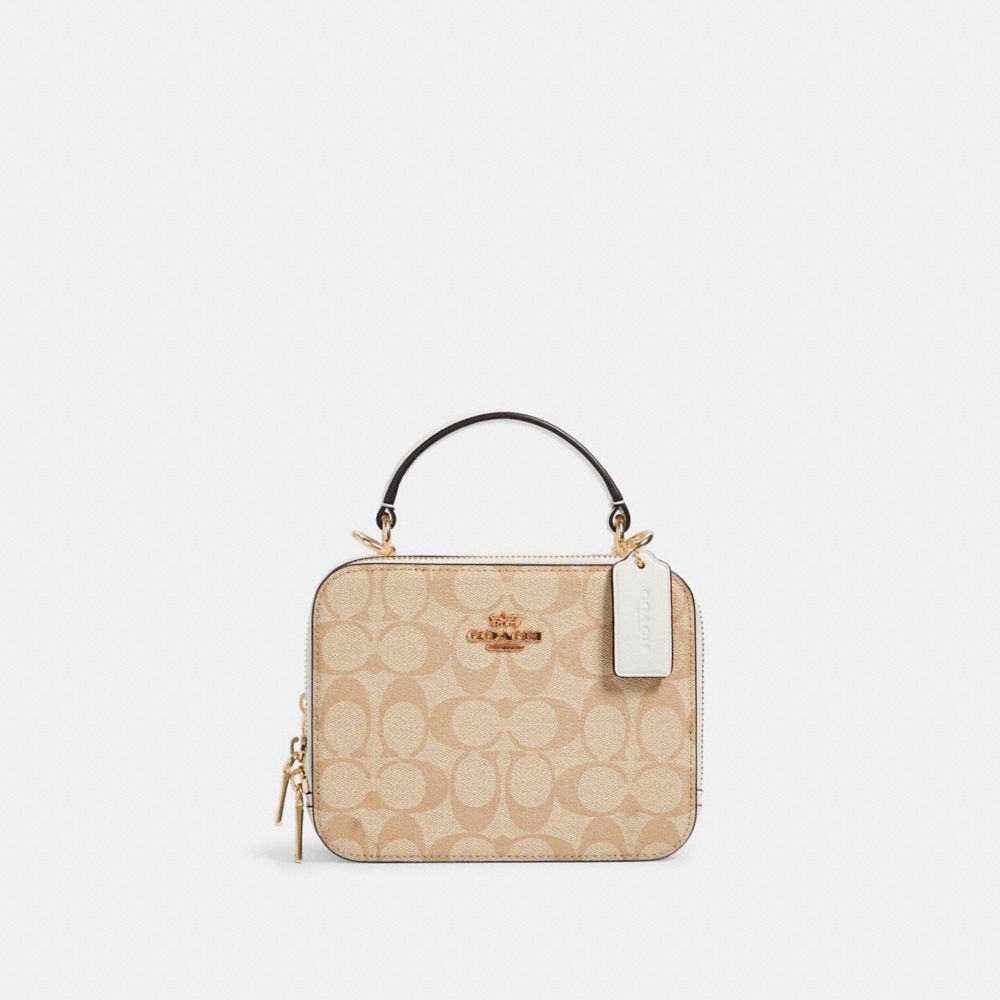 COACH®  Box Crossbody With Lovely Butterfly Print