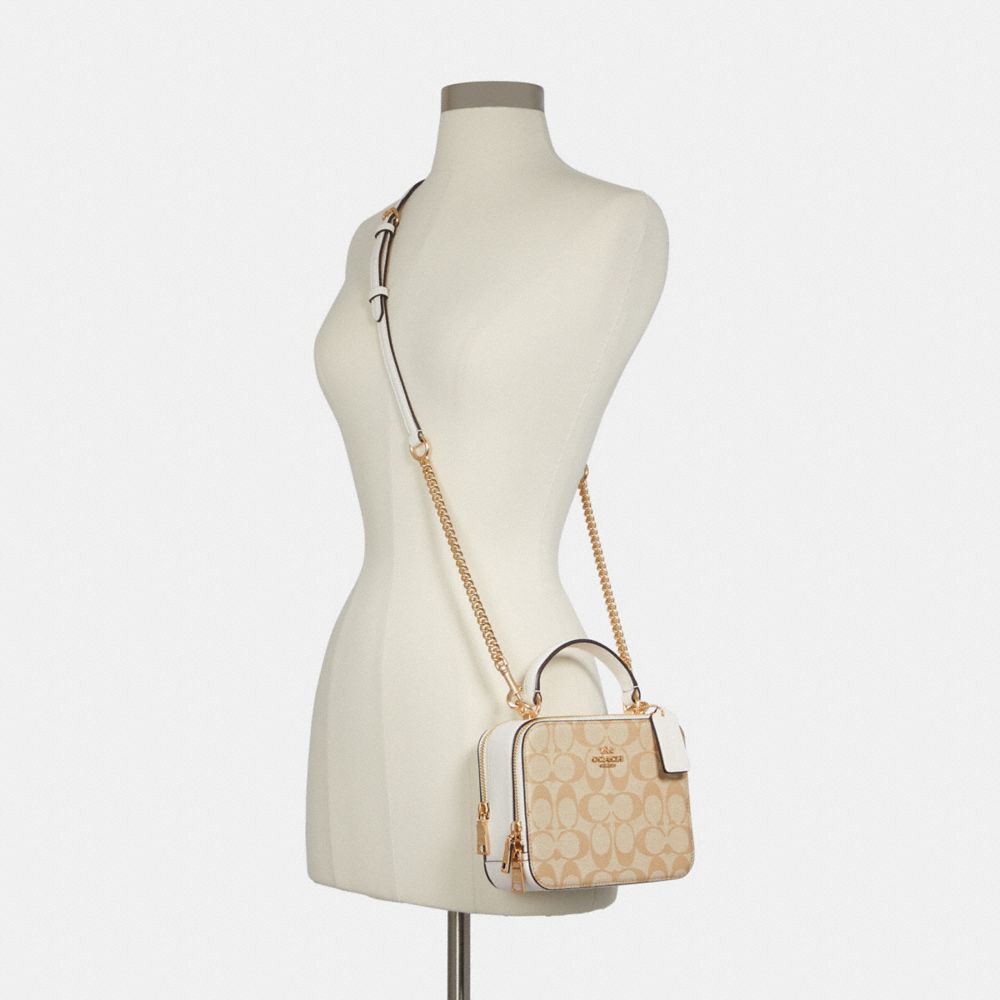 COACH® Outlet  Box Crossbody In Signature Canvas