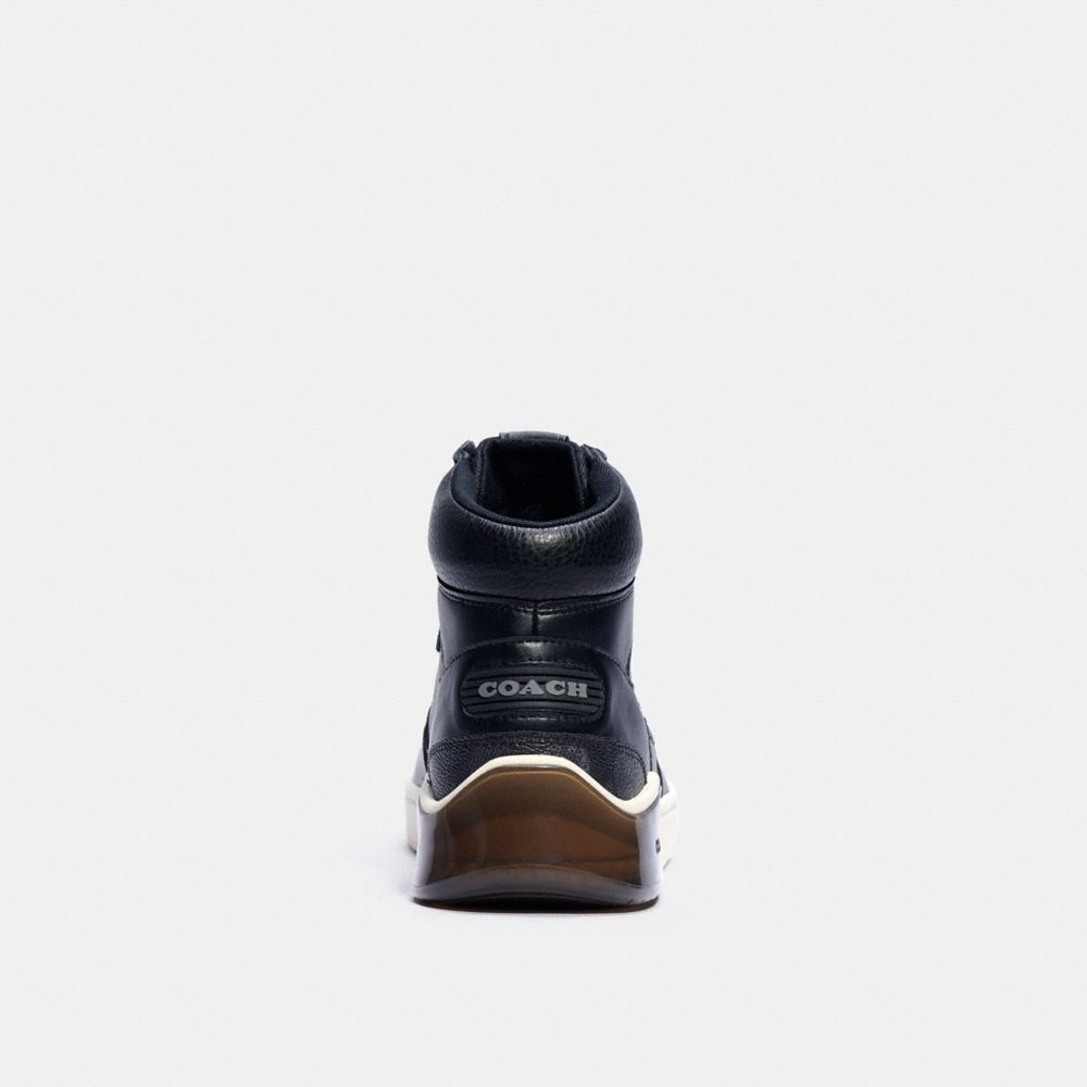 COACH®,Citysole High Top Sneaker In Signature Canvas,,Alternate View