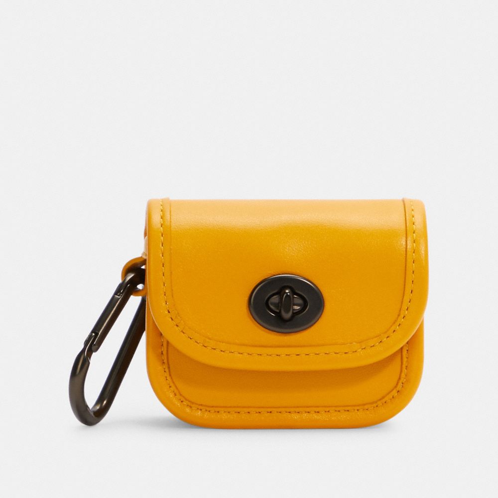 小物 COACH Heritage Turnlock Bag Charm Yellow COACH® Outlet | Heritage Turnlock Bag Charm