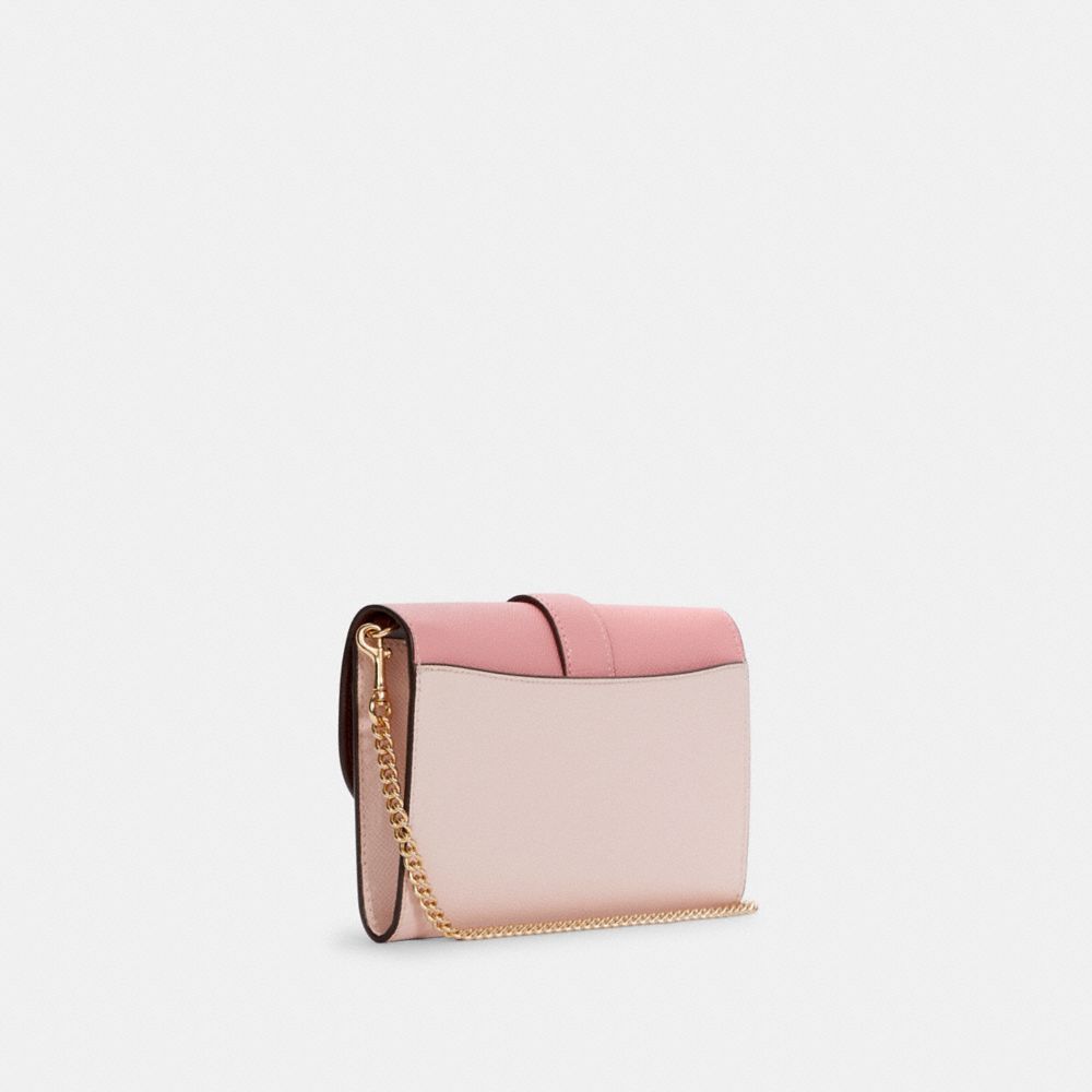 COACH®,Gemma Clutch Crossbody In Colorblock,,Angle View