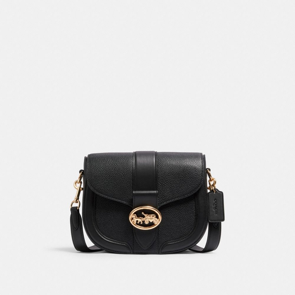 Coach elle 2025 saddle bag