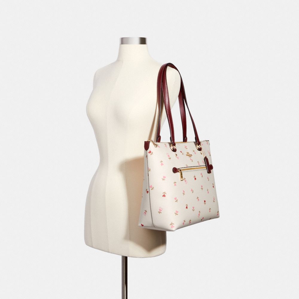 COACH® Outlet  Gallery Tote With Dandelion Floral Print