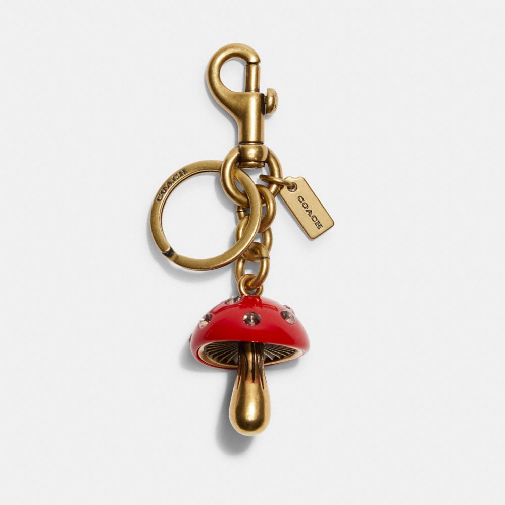 COACH Mushroom Bag Charm