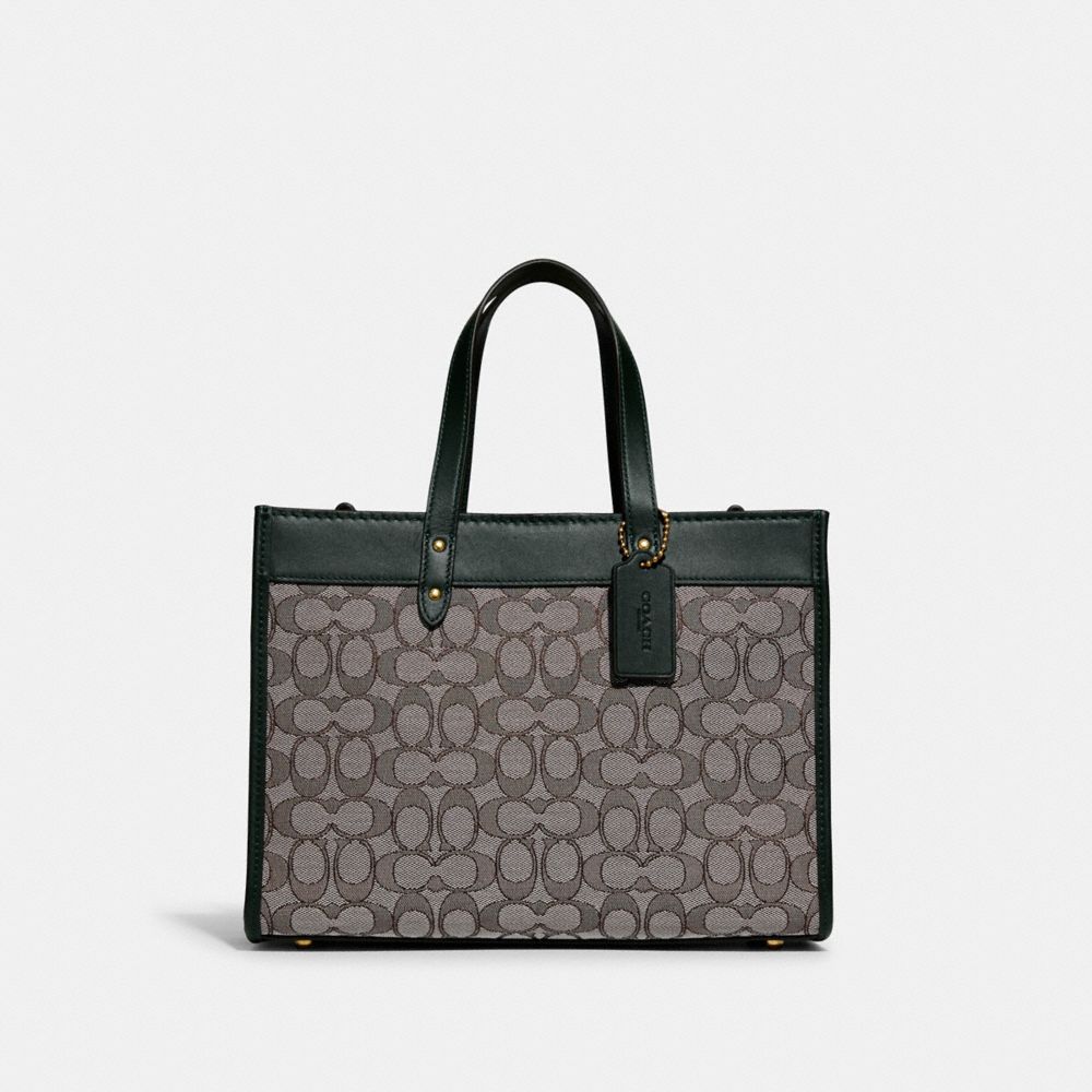 Jacquard Box Tote Bag