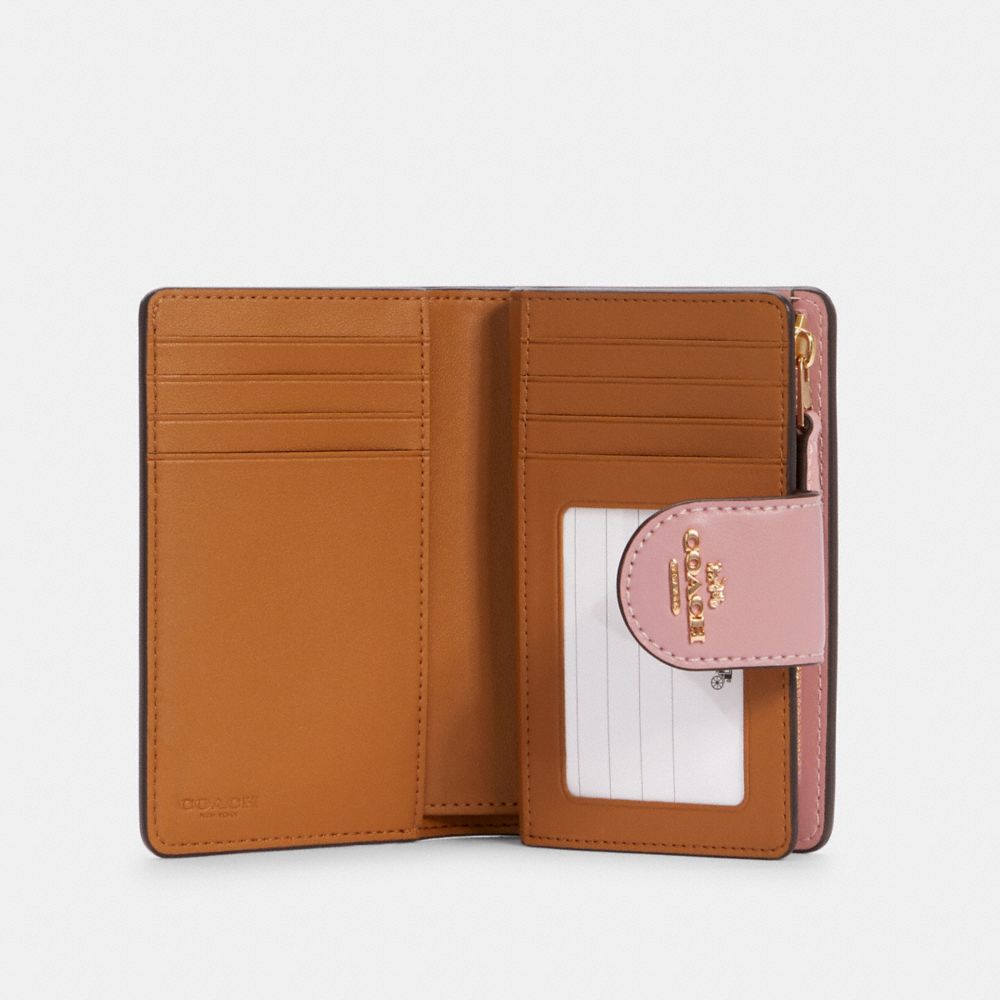 COACH®  Medium Corner Zip Wallet With Multi Floral Print