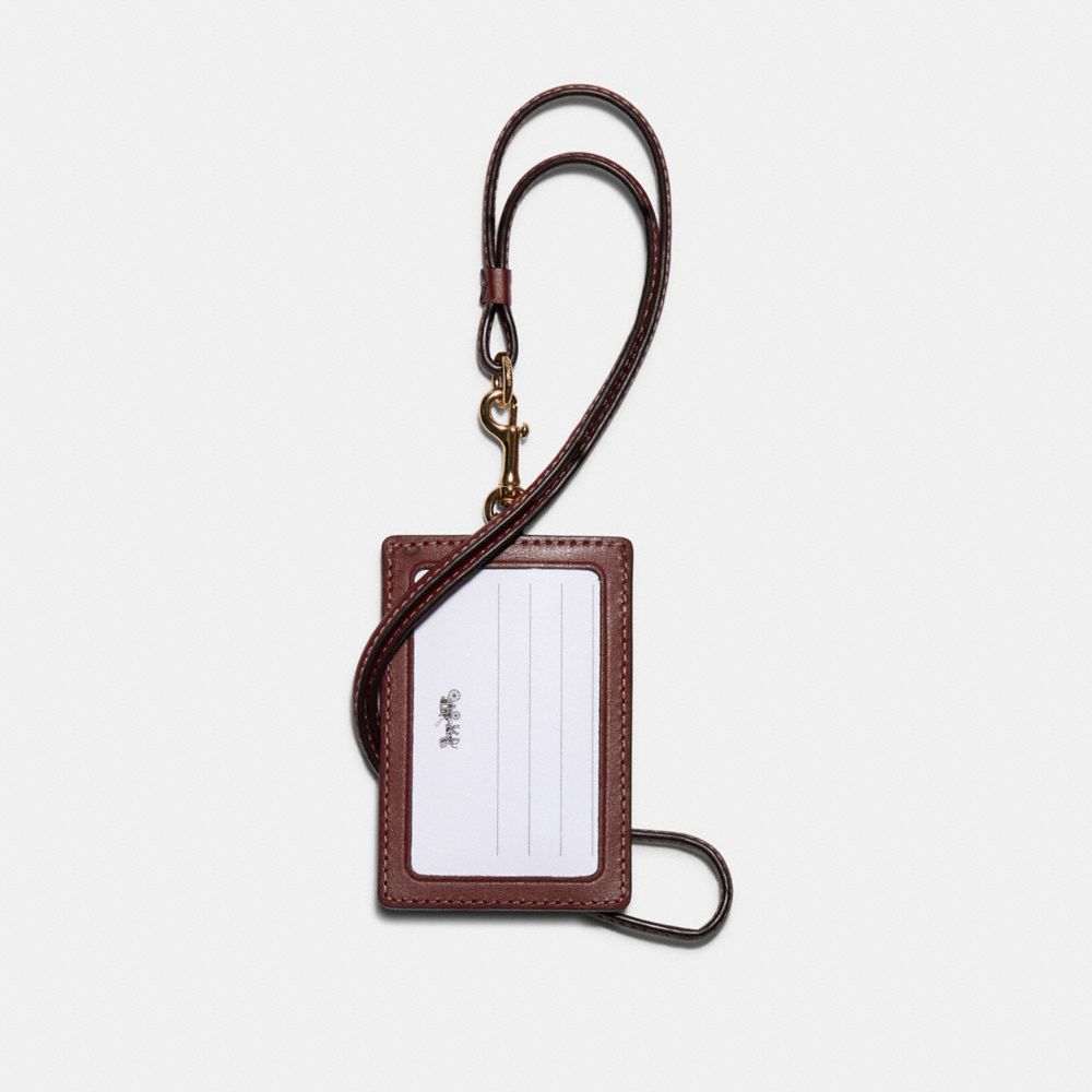 Id Lanyard With Heart Floral Print