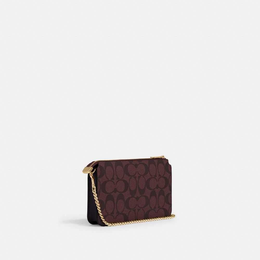 Louis Vuitton Zippy Wallet Monogram Poppy in Coated Canvas/Leather