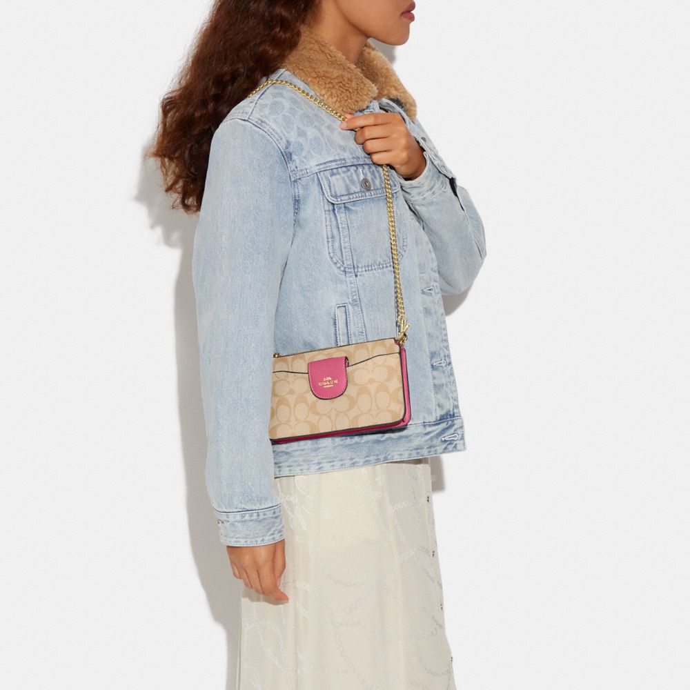 Poppy Crossbody In Signature Canvas COACH Outlet