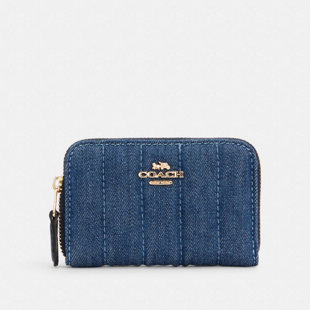 COACH Outlet Zip Around Coin Case With Quilting