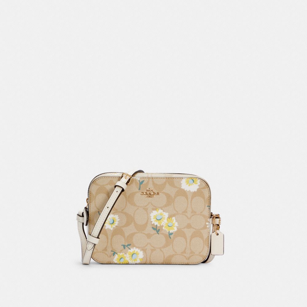 Buy the Coach Gallery Tote Bag Purse in Daisy Print Signature