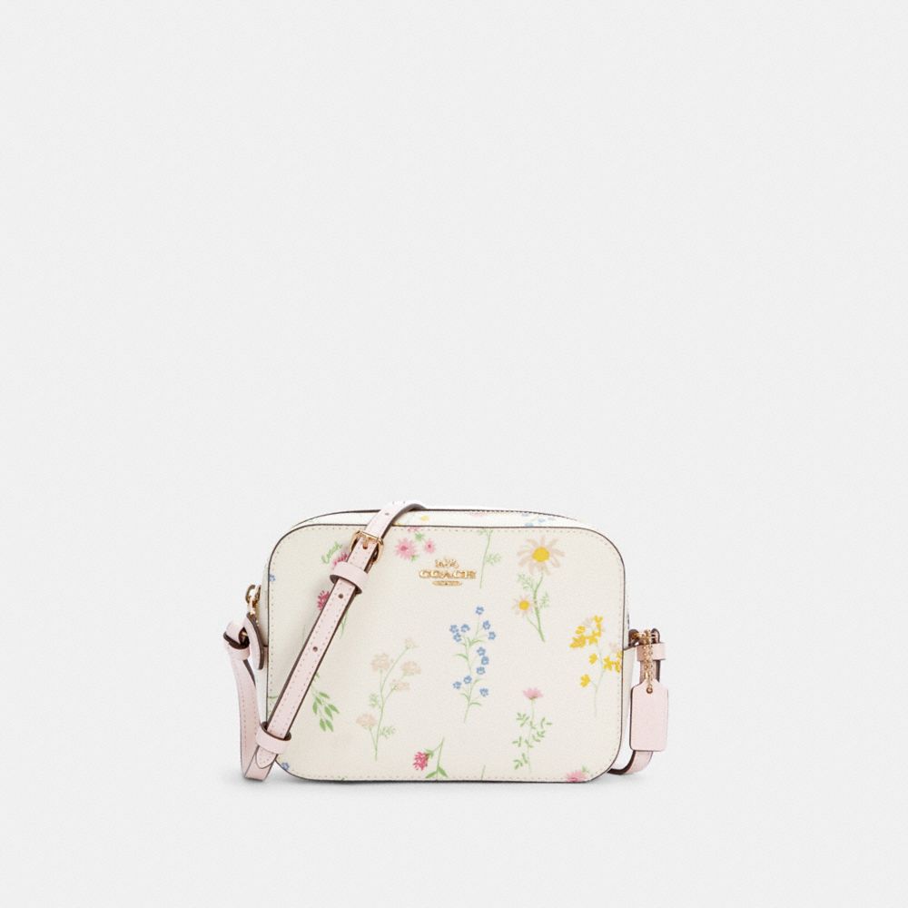 COACH® Outlet  Mini Camera Bag With Pop Floral Print