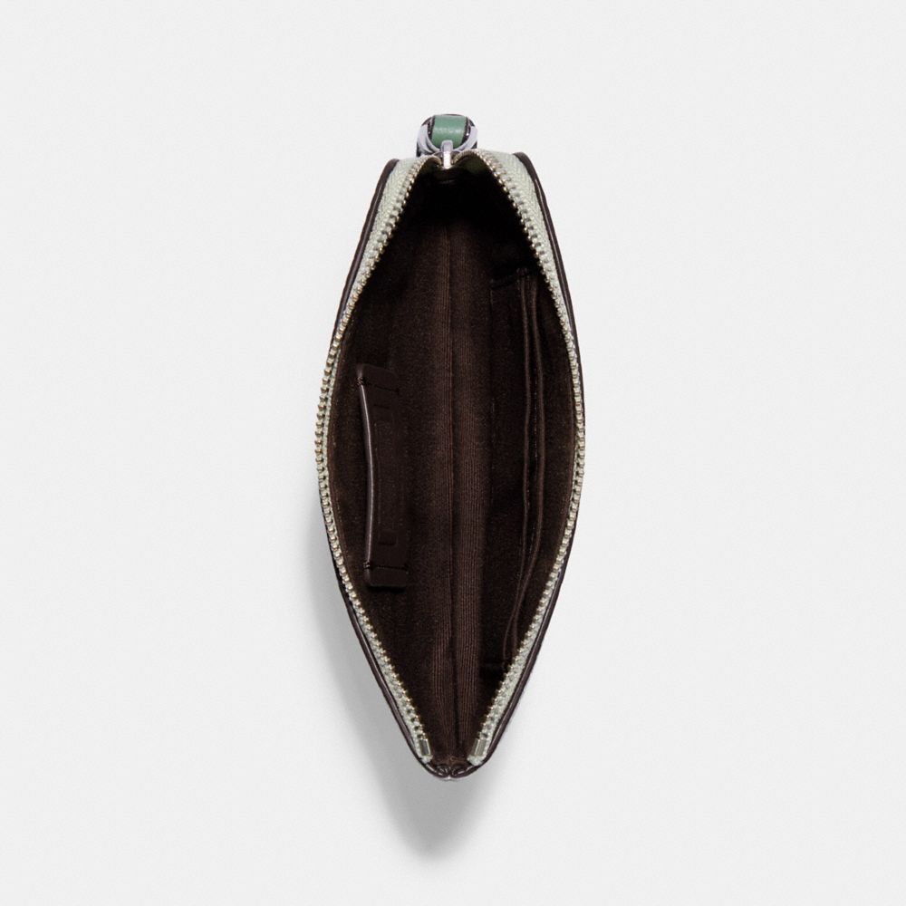 Disney X Coach Corner Zip Wristlet With Tiana