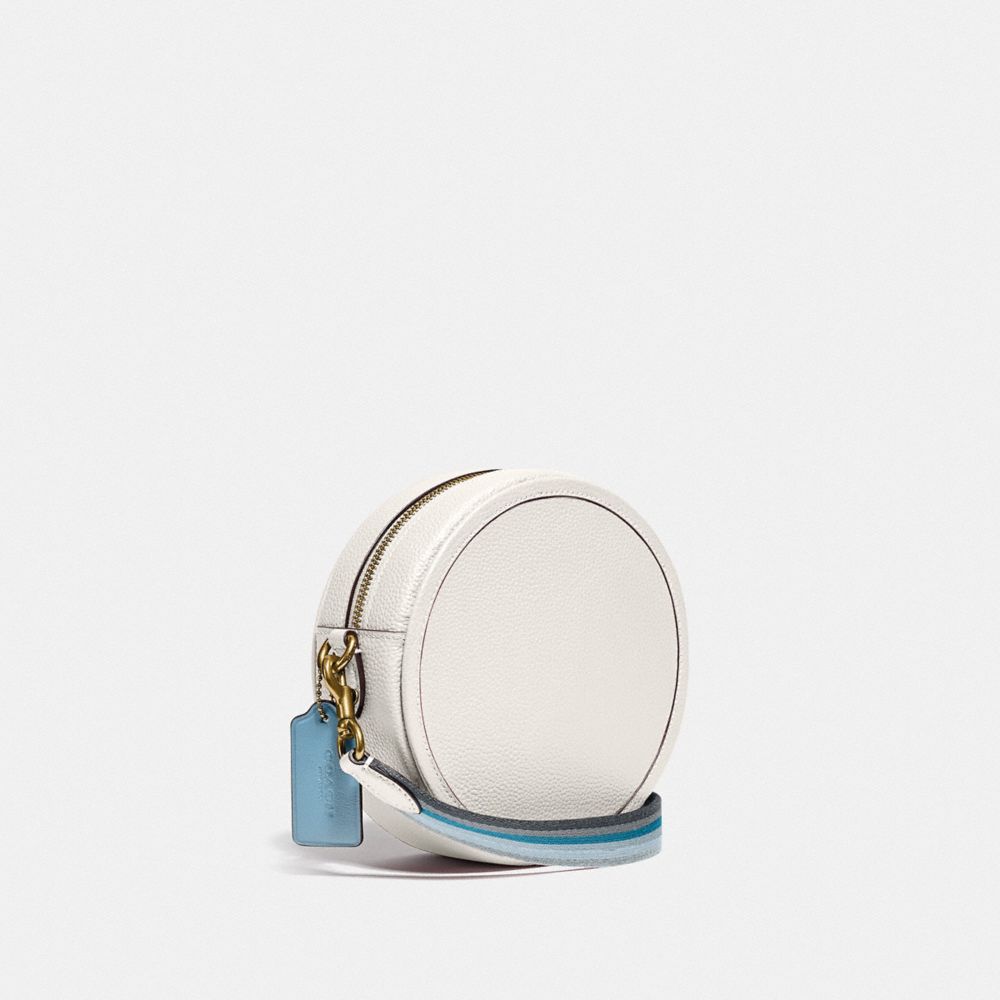 COACH®,Kia Circle Bag In Colorblock,,Angle View