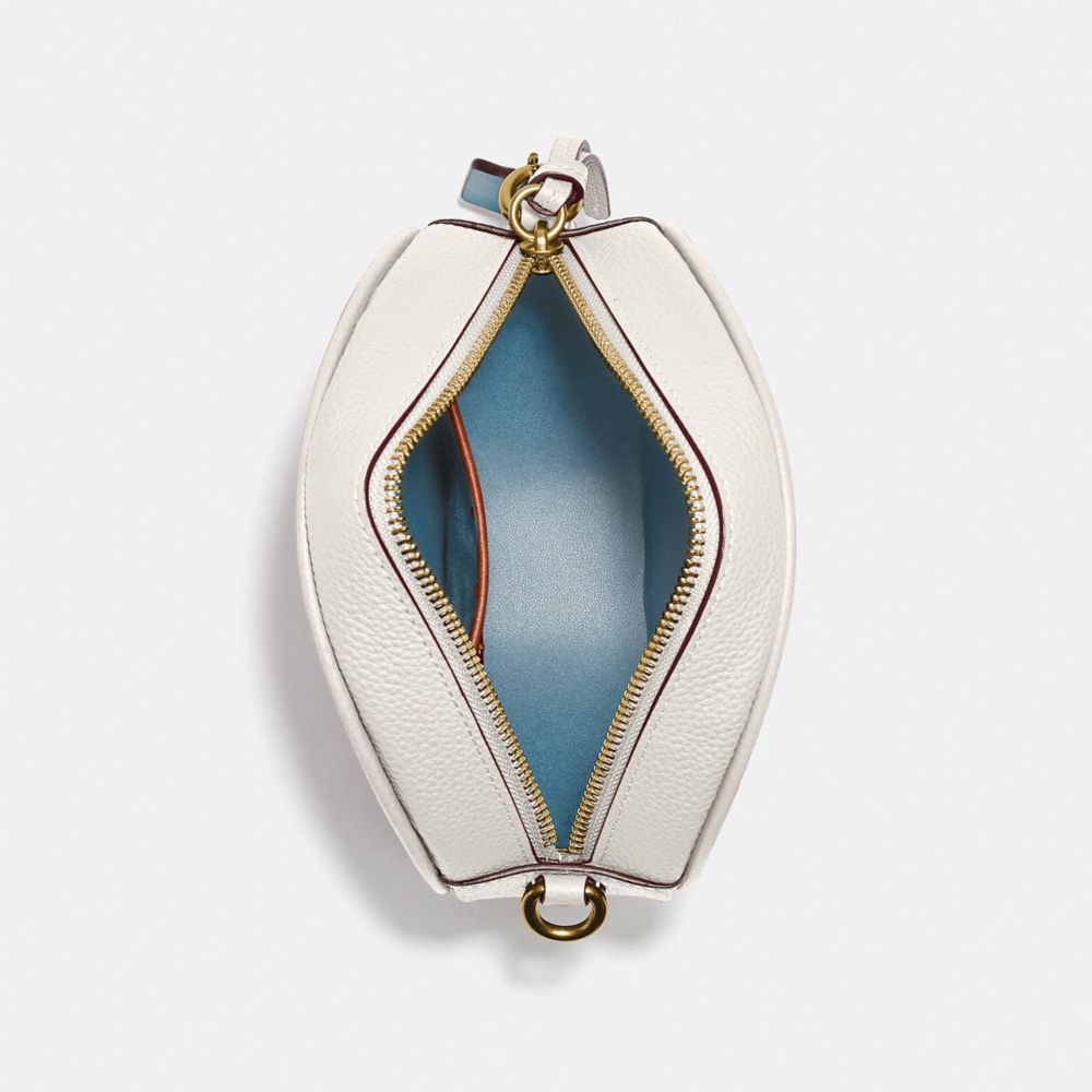 COACH®,Kia Circle Bag In Colorblock,,Inside View,Top View