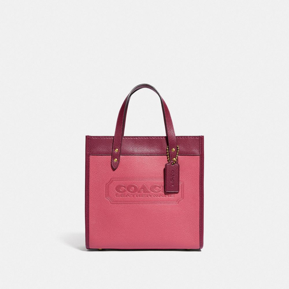 Coach colorblock tote new arrivals