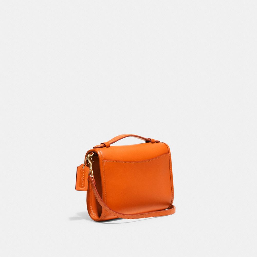 VR NYC crossbody bag terracotta detachable strap