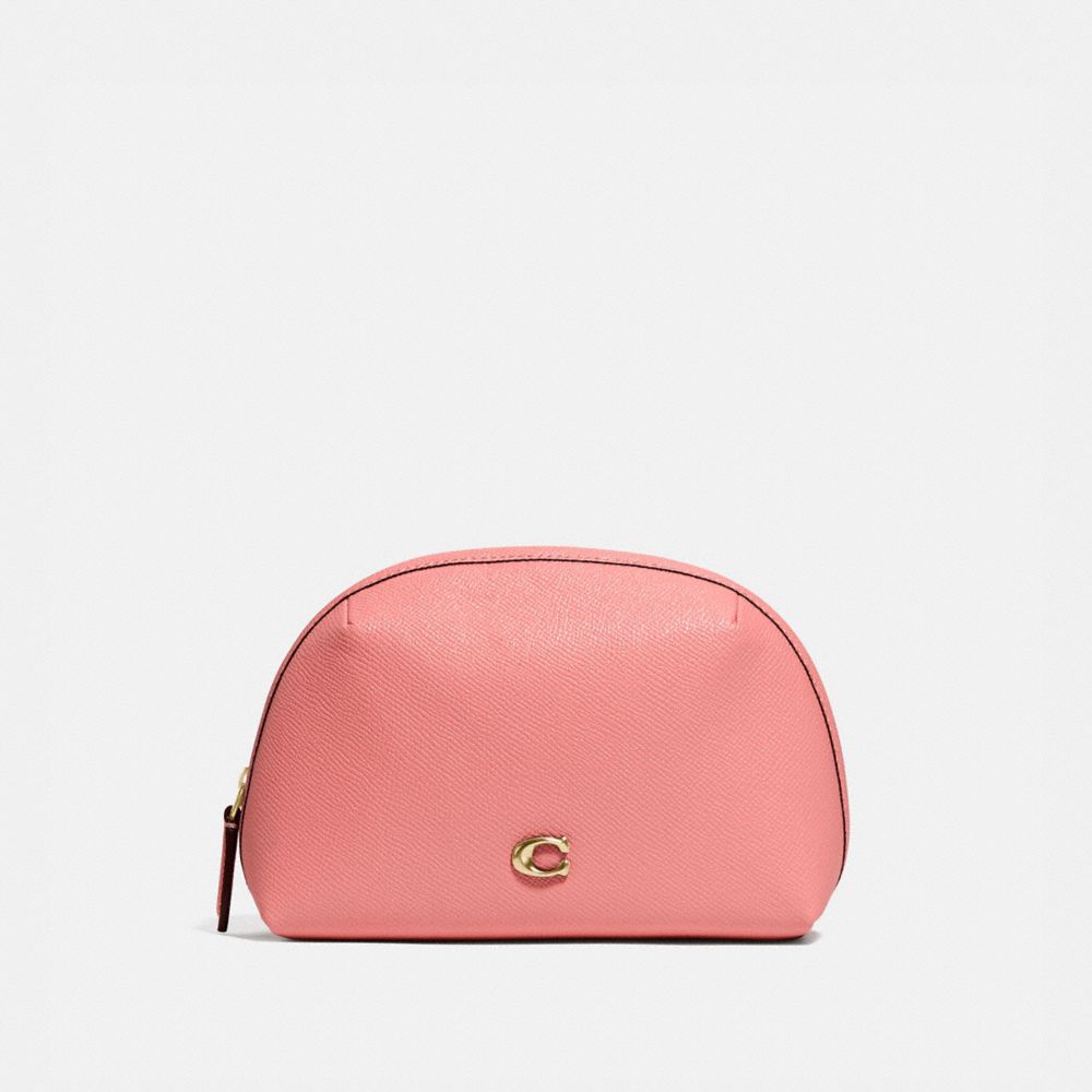 Coach cosmetic case 17 in crossgrain leather sale