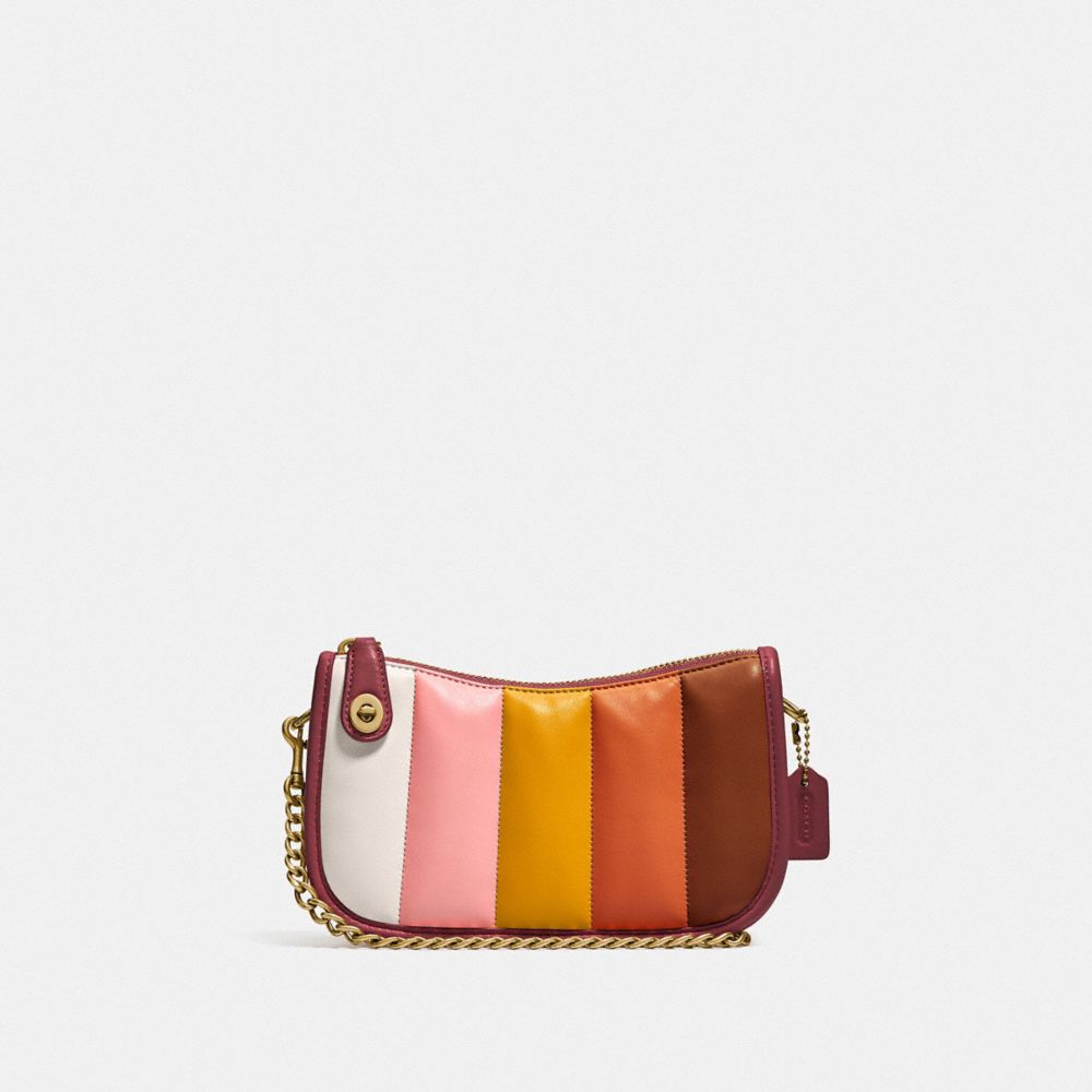 COACH®,Swinger Bag 20 With Quilting,,Front View