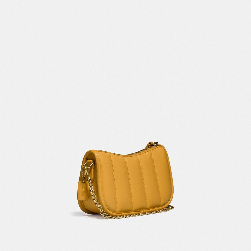 COACH®,Swinger Bag 20 With Quilting,,Angle View