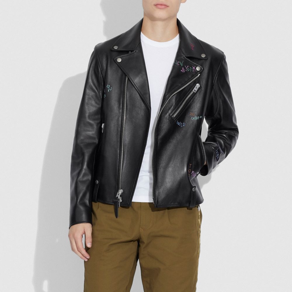 A Love Letter To New York Leather Jacket | COACH®