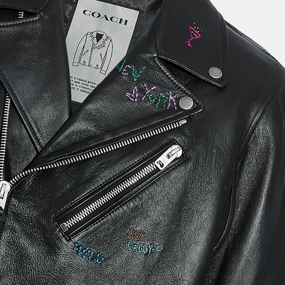 A Love Letter To New York Leather Jacket | COACH®
