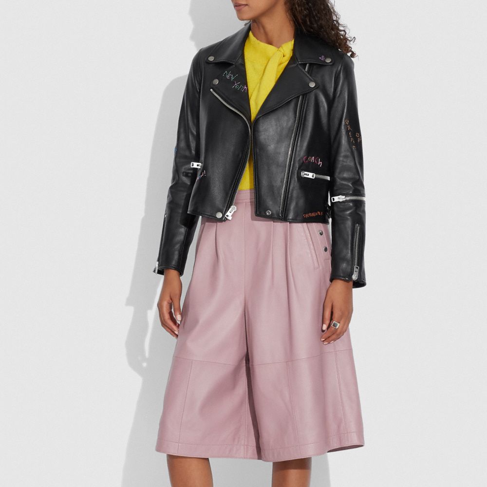 A Love Letter To New York Leather Biker Jacket