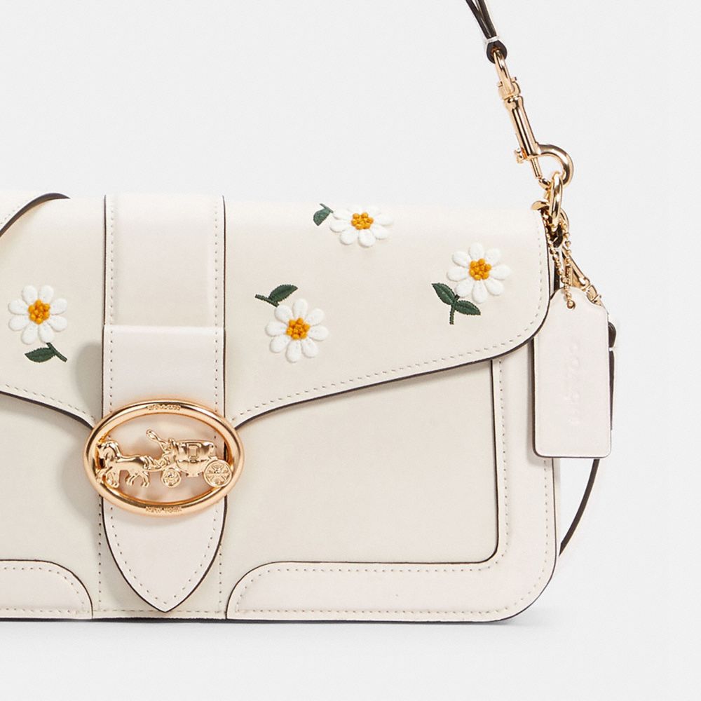 Coach cheap embroidered bag