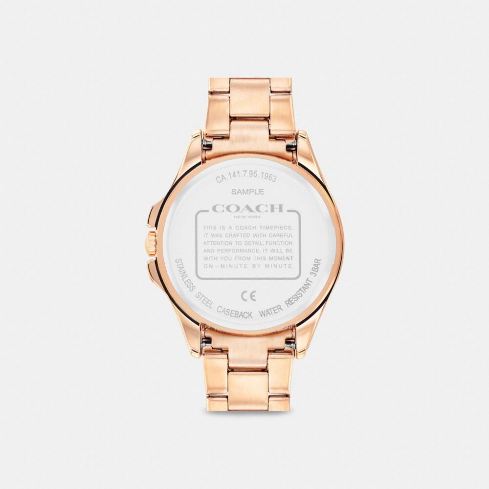COACH®,Libby Watch, 37 Mm,,Back View