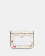 COACH®,Complimentary Card Case ,Gold/Chalk Multi,Back View