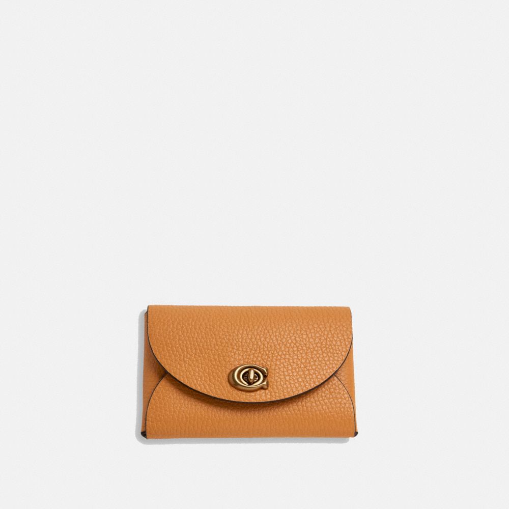 Coach turnlock hot sale wristlet