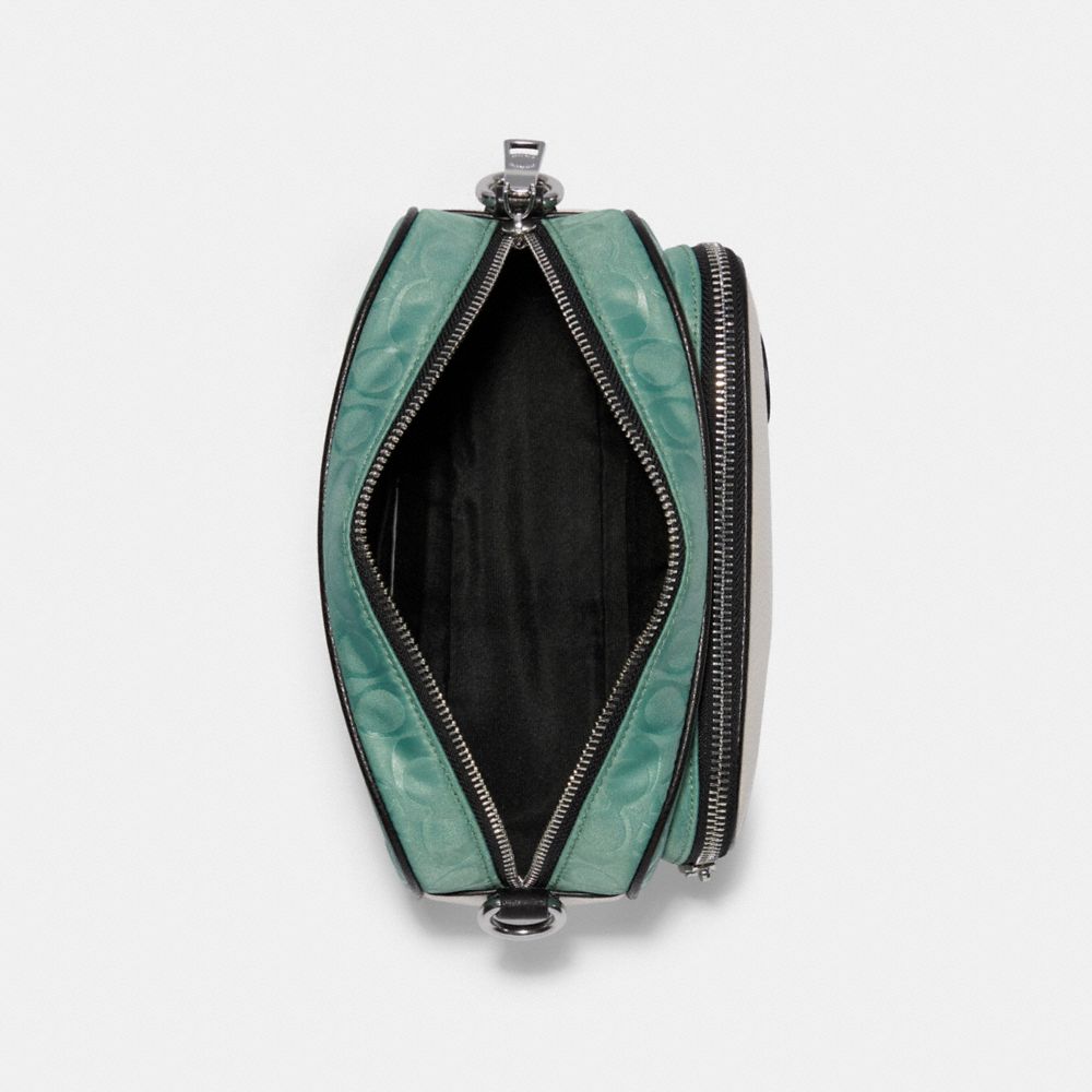 Court Crossbody In Colorblock Signature Nylon