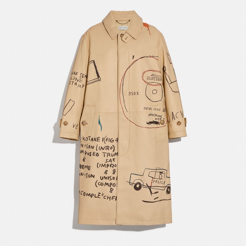 Manteau Coach X Jean Michel Basquiat