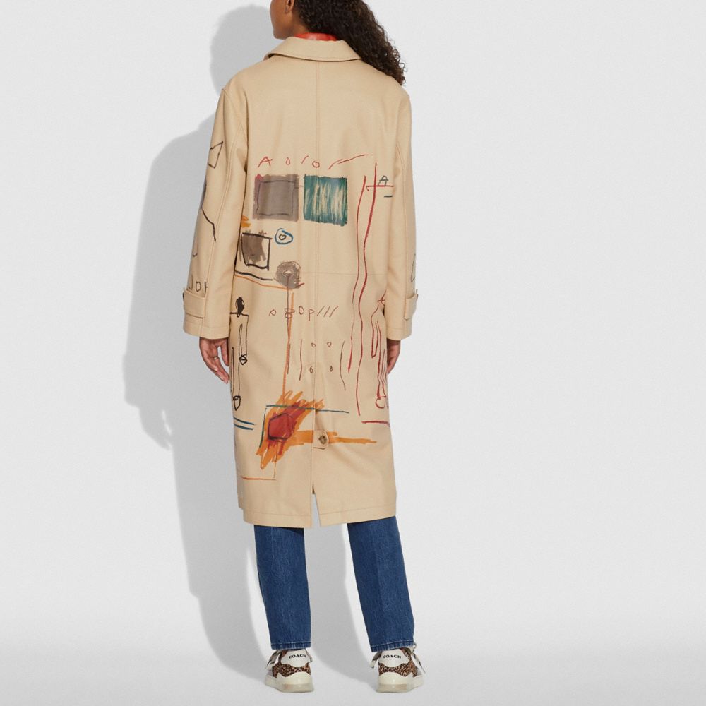 Coach X Jean Michel Basquiat Coat