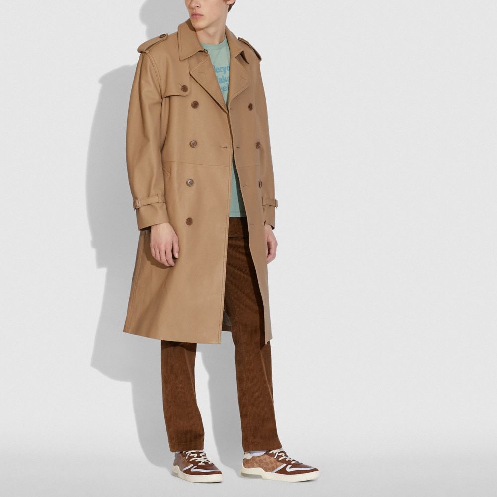 Coach trench shop coat review