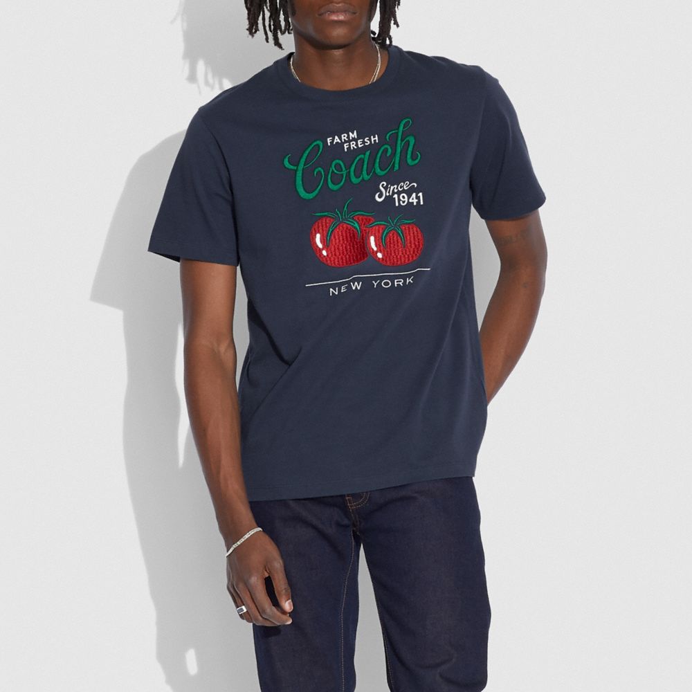 Garden Print T Shirt