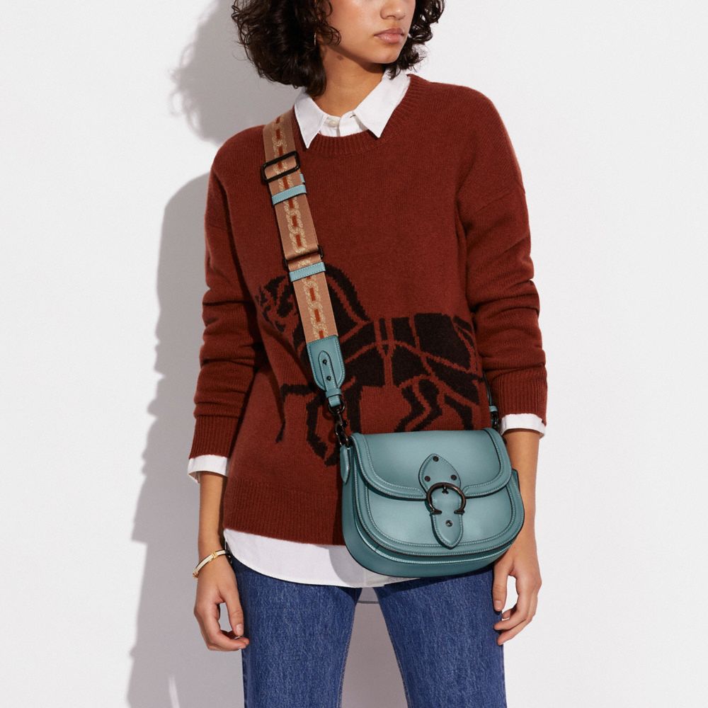 COACH®,Beat Saddle Bag,,Detail View